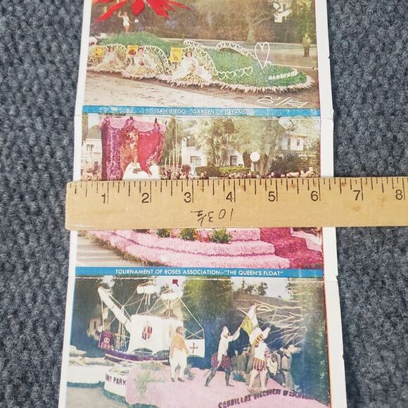 Pasadena CA 1952 Tournament of Roses Parade Street Scene Photos Miss Universe - Picture 8 of 11